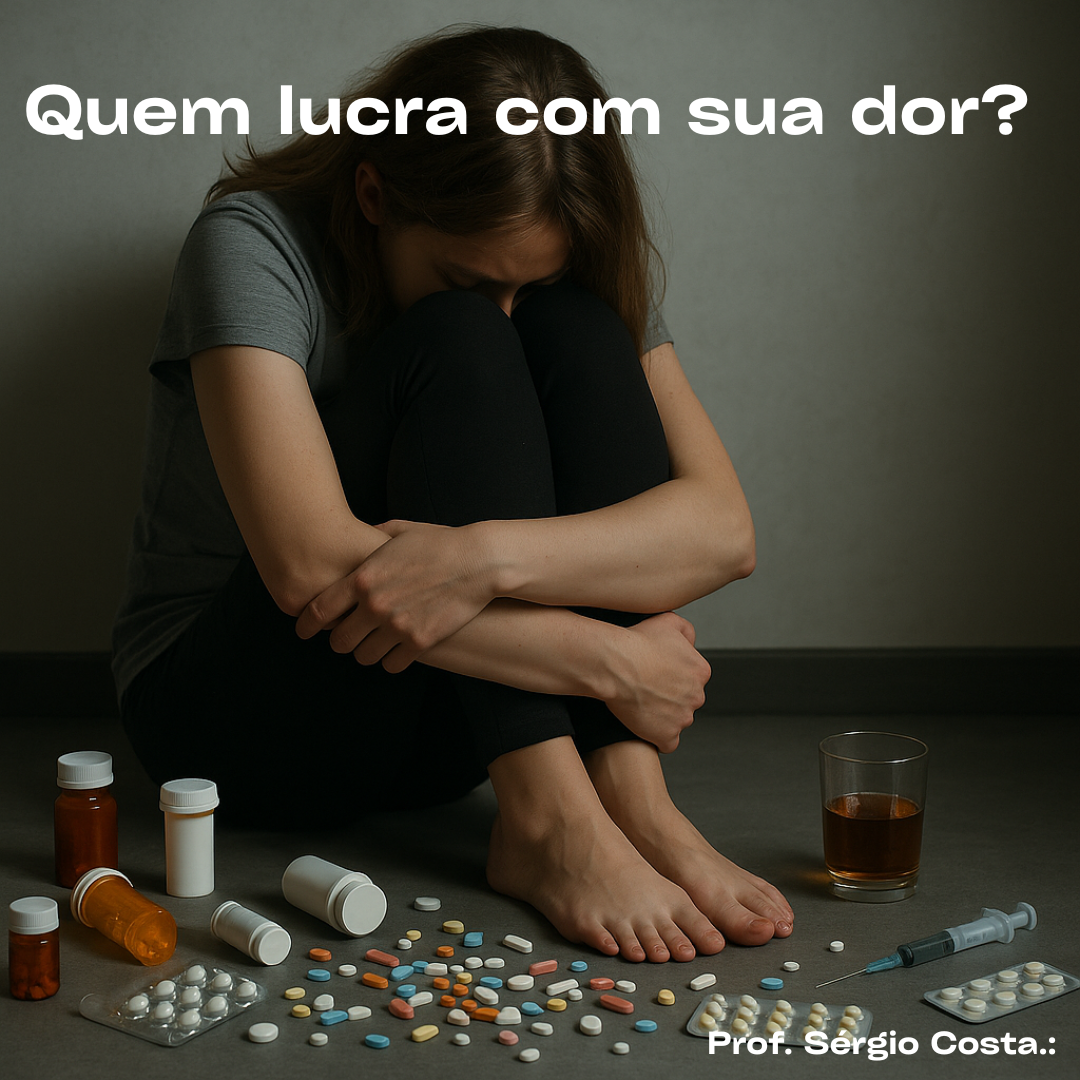 Quem lucra com sua dor: a farmácia ou os traficantes?